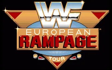 WWF European Rampage Tour_Disk0 screen shot title